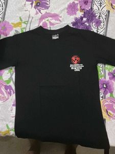 Anime Graphic Black T-Shirt
