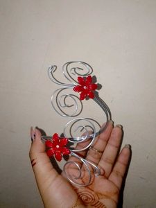 Elegant Floral Arm Cuff Bracelet