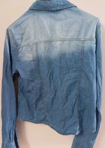 Stylish Blue Denim Shirt