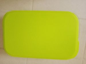 Spacious Green Colour Transparent Lunch Box