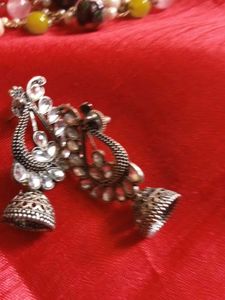 per set 99 Elegant Pearl &amp; Burgundy Necklac