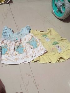 Adorable Baby Girl Dresses (Set of 2)