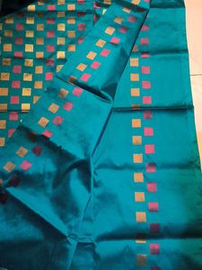 Peacock Green South Silk Saree