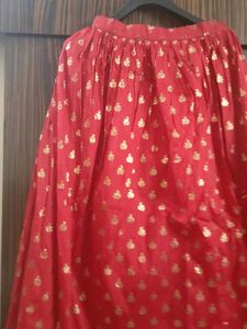 Embroidered Dark Pink Long Blouse with
