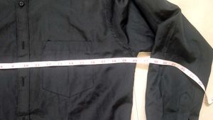 Men's Classic Black Full Sleeve Shirt