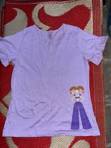 Lavender Graphic Tee🪄