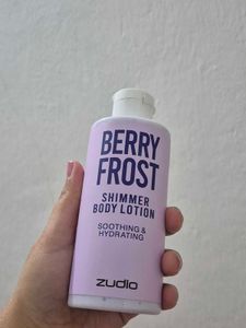 Zudio Berry Frost Shimmer Body Lotion