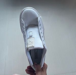 Puma White Platform Sneakers