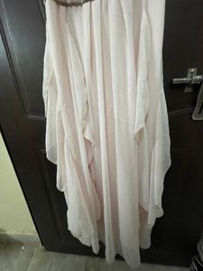 Chic Pink Layered Dress