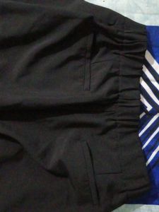 Classic Black High-Waisted Trousers