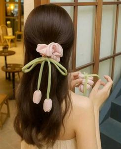 Cute Flower Scrunchie Set pack of 3