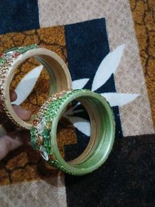 Sparkling Embellished Bangles