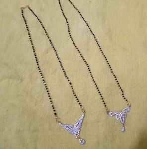 Elegant CZ Mangalsutra Necklace