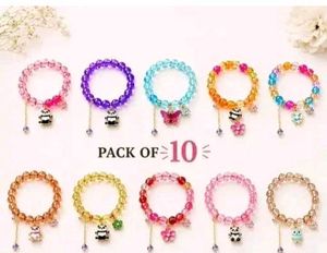 Pack of 10 Beaded Bracelets