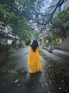 Yellow Embroidered Lehenga Choli