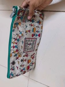 Warli Art Pouch