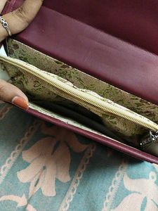 Burgundy Shoulder Bag