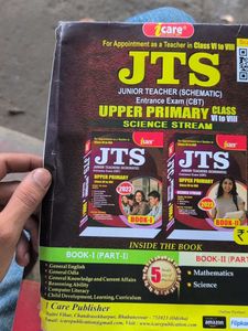 JTS Junior Teacher Exam Science Stream Book