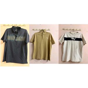 Combo me tshirt Puma Men's Polo T-Shirt