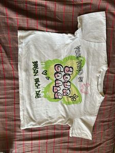 Zara Graphic Butterfly T-Shirt