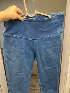 Blue Stretchable Skinny Jeans