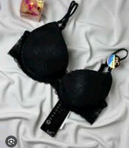 Elegant Black Lace Bra with brief 👍