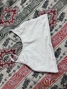 Ribbed Cropped Tank Top