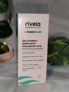 New Rivela Vitamin C Serum With Hyaluronic Acid
