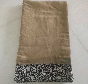 Light Brown Saree | Elegant Office wear