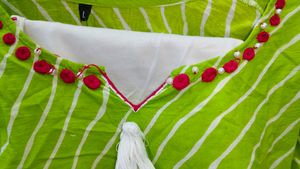 Striped Green Kurta