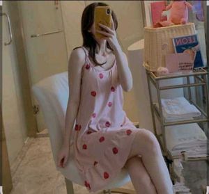 Cute Strawberry Print Dress