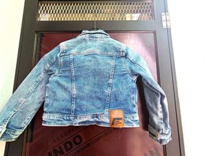 Blue Denim Jacket for baby girl