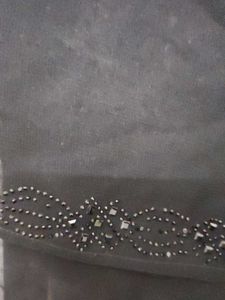 Elegant Black Embellished Dupatta combo