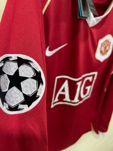 Man utd cr7 1st ucl goal scorer football jersey