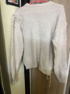 B1G1 Cute Knit Sweater with Tie Details
