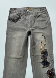 Vintage embellished jeans