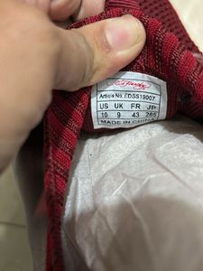 Stylish Ed Hardy Maroon Sneakers