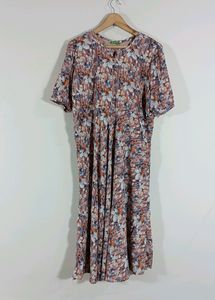 Multicolor printed Casual Dress (Women)