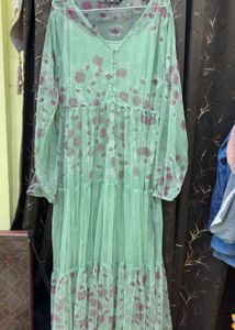 Sheer Floral Mesh Top