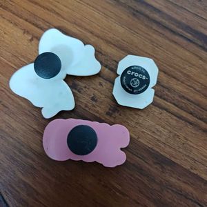 Cute Bow &amp; Letter Jibbits Set for Crocs
