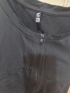 Colorblock Zip Tank Top