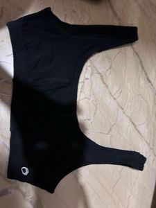 Black Sports Bra