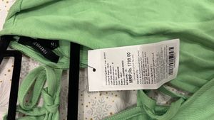 Forever 21 Green Wrap Mini Dress (New With Ta