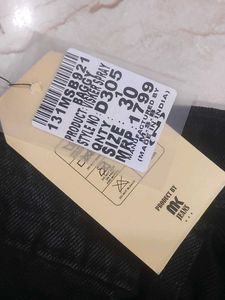 Wide Leg Black Jeans
