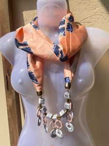 Necklace with Scarf