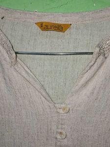 Aurelia Linen Blend Kurta of 1
