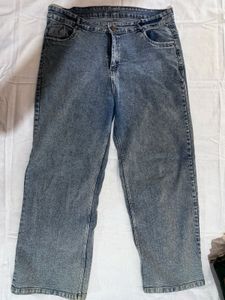 Light Wash Wide Leg Jeans