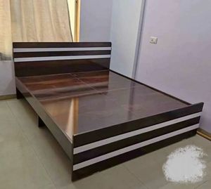 New Wooden Queen size Bed without storage