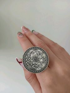 Silver Vintage Statement Ring 🩶 | Boho / Western