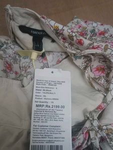FOREVER 21 Floral Print Romper